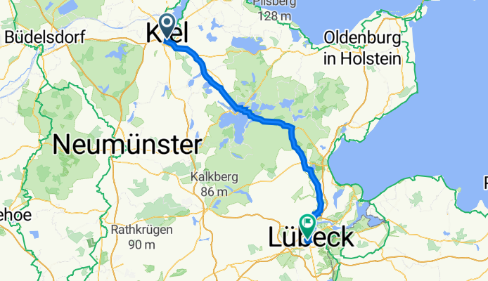 Dag 1 Kiel (lunsj Plön)- Lübeck, 7t