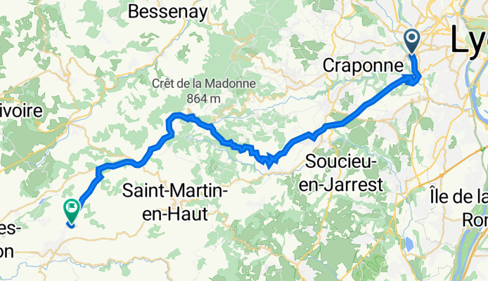 Weekend groupe Saconay route #1
