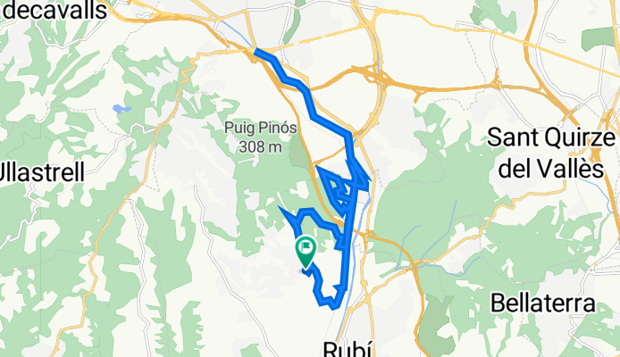 Avinguda de Sant Muç, Rubí a Carrer de l'Ermita, 37–39, Rubí