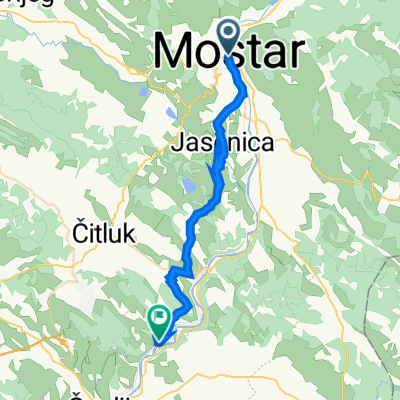 Mostar Šurmanci brdom