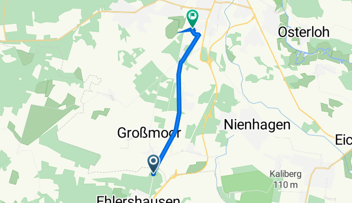 Am Flugplatz 3, Burgdorf to Neues Land 9, Celle