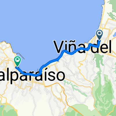 De 1 Poniente 456, Valparaíso a Puerto, Valparaíso