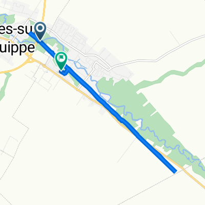 Chemin des Éprises, Isles-sur-Suippe à 3 Rue Léo Ferré, Warmeriville
