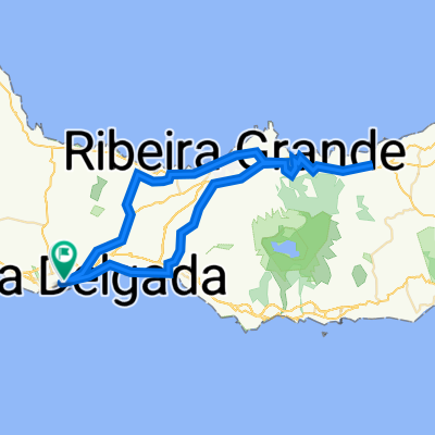 Road Rota do Chá-Lagoa-Pico Pedra-PDL