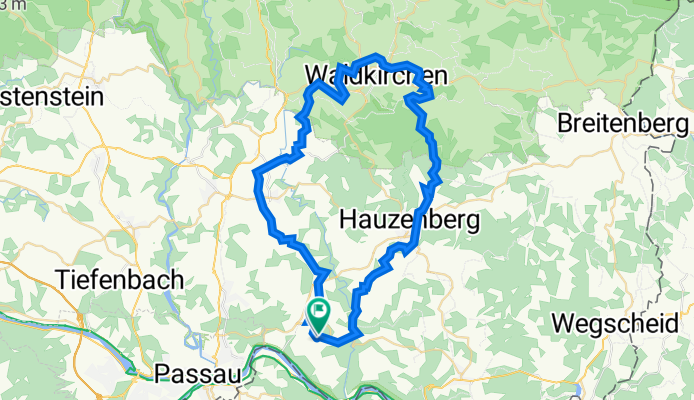 Tour 3A - Waldkirchen - Erlauzwiesel - Oberfrauenwald-Kellberg