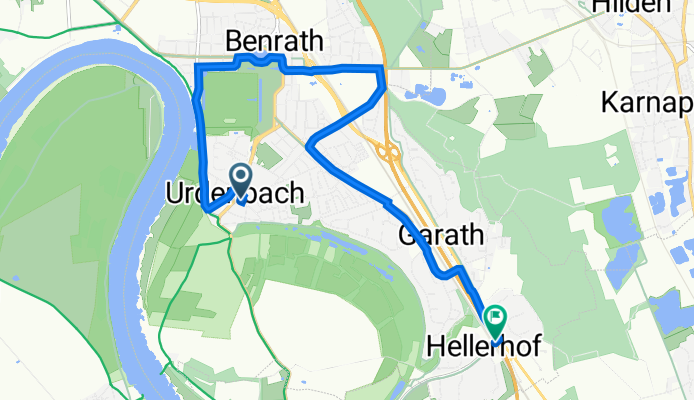 Recovered Route