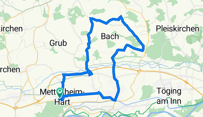Gewerbestraße 8, Mettenheim nach Gewerbestraße 8 1/2, Mettenheim