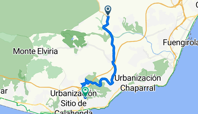 A-7053, Mijas to Calle Topacio, 51, Mijas