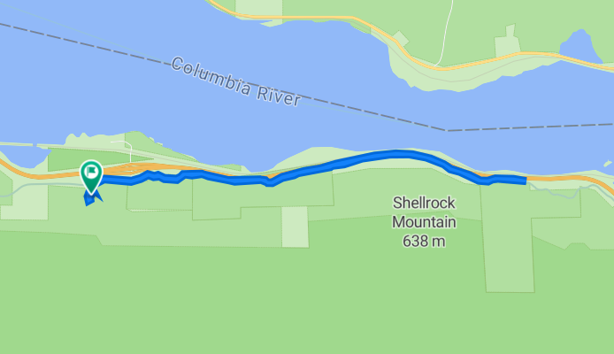 698 SE Herman Creek Rd, Cascade Locks to 698 SE Herman Creek Rd, Cascade Locks