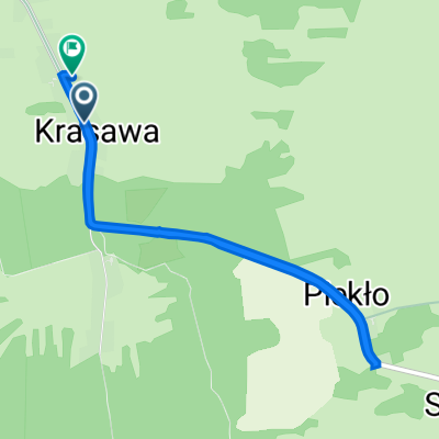Krasawa 8, Olsztyn do Żarecka 63, Olsztyn