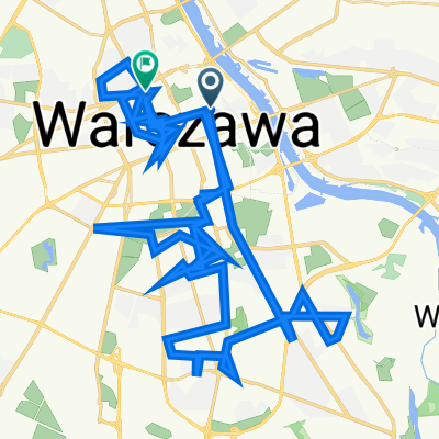 Droga Powiatowa 3, Warszawa do aleja Jana Pawła II 36, Warszawa