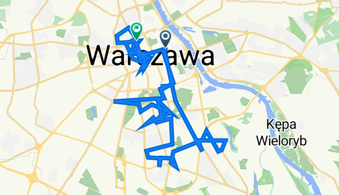 Droga Powiatowa 3, Warszawa do aleja Jana Pawła II 36, Warszawa