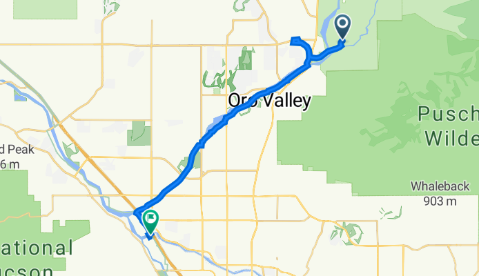 Tucson to Marana