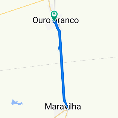 Rua 7 de Setembro, Ouro Branco a Rua 7 de Setembro, Ouro Branco