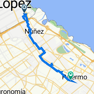 Saturnino Segurola 458, Vicente López to Godoy Cruz 2369, Buenos Aires