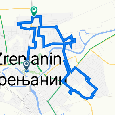 Trg slobode, Zrenjanin to Artemova 2, Zrenjanin
