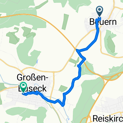 Struthwaldstraße 23A, Buseck nach Wiesenstraße 62, Buseck