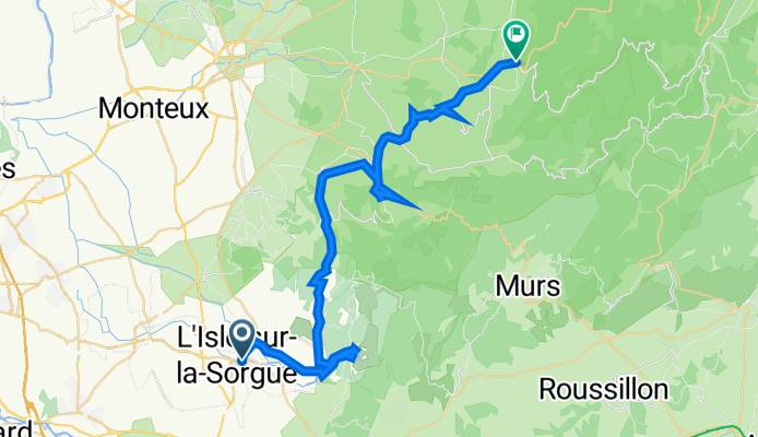 L'Isle-sur-la-Sorgue - Villes-sur-Auzon