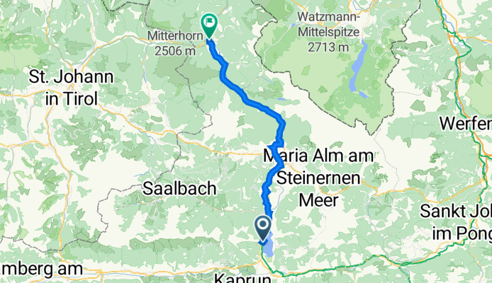 Zell am See nach Lofer