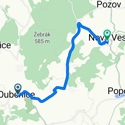 1115, Bystřice to 11114, Postupice