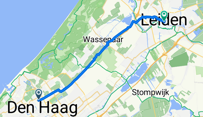 denhague to leiden