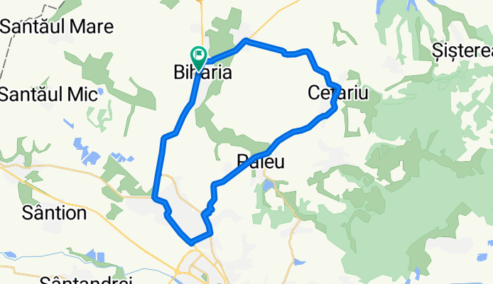 Cu bicicleta la tara