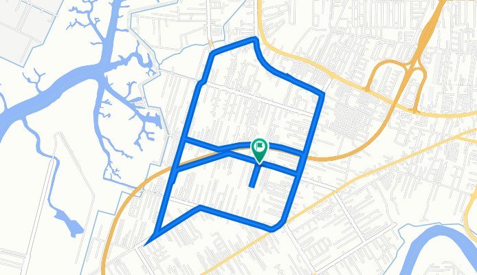Jalan Haji Othman Lama 7, Klang to Jalan Haji Othman Lama 7, Klang
