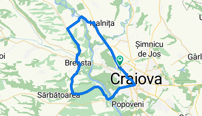Isalnita-Baraj Jiu-Mihaita-Breasta-Leamna de Sus-Bucovat