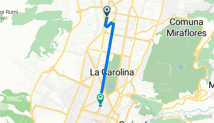 De 10 de Agosto Y Jose Falconi, Quito a RG46+HQG, Quito