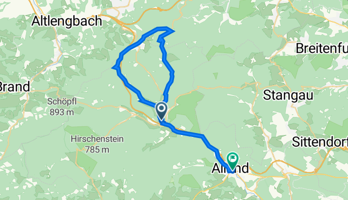 Agsbach 605, Klausen-Leopoldsdorf nach Hauptstraße 135, Alland