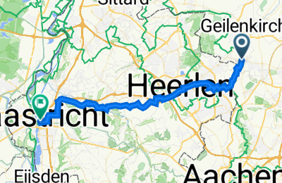 Route in der Bikemap App öffnen