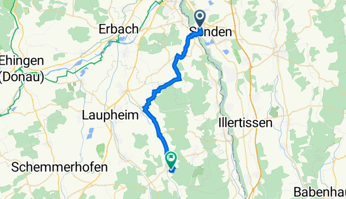 Maderholzweg 2B, Senden nach Stockäckerstraße 5, Schwendi