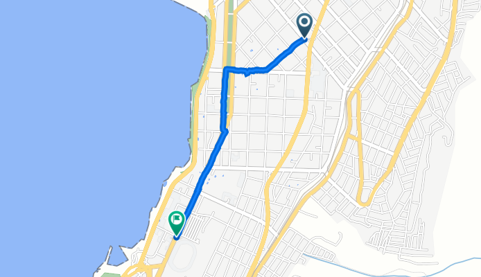 21 de Mayo 1107, Antofagasta a Avenida Angamos 580, Antofagasta