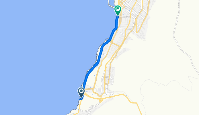 Universidad de Chile, Antofagasta a Avenida Grecia, Antofagasta