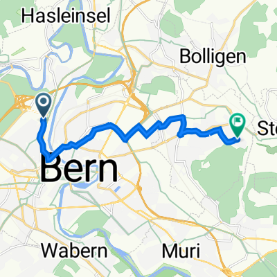 Viererfeldweg, Bern nach Rütiweg 98A, Ostermundigen