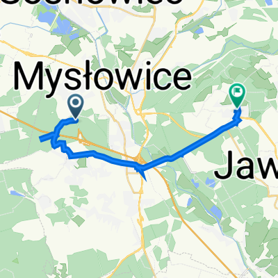 Partyzantów, Mysłowice do Klonowa 6, Jaworzno