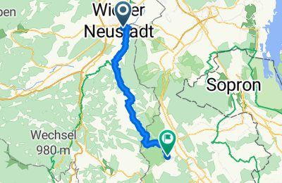 Route in der Bikemap App öffnen