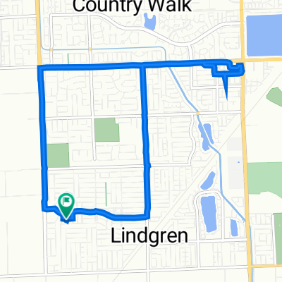 15433 SW 176th Terr, Miami to 15442 SW 176th Terr, Miami