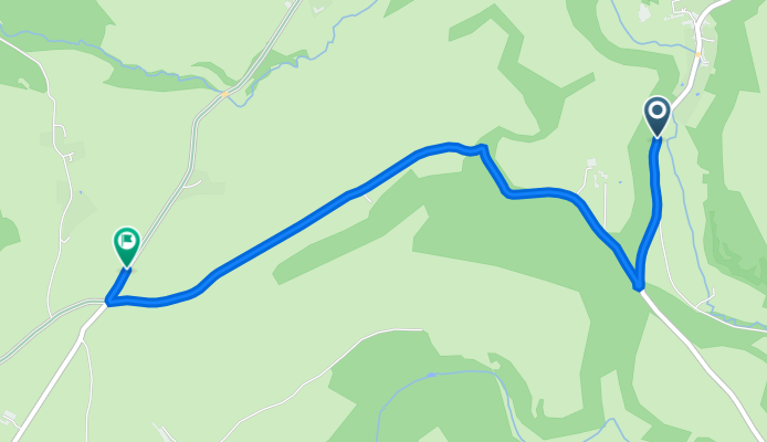 The Street, Castle Combe, Chippenham to North Wraxall, Chippenham