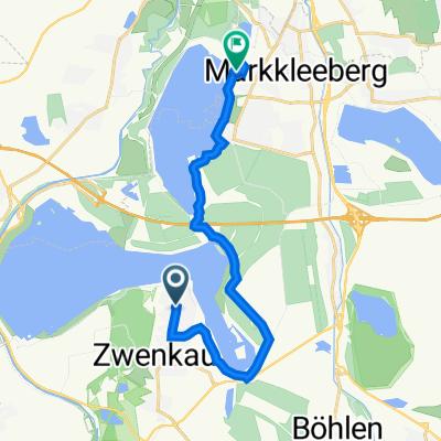 Leipziger Straße 139, Zwenkau nach 79H2+97, Markkleeberg