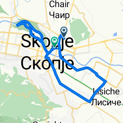 Бајрам Шабани 7А, Skopje to Казанџиска, Skopje