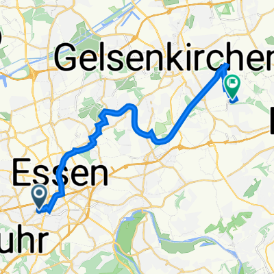 Mörikestraße 31, Essen nach K11 30, Bochum