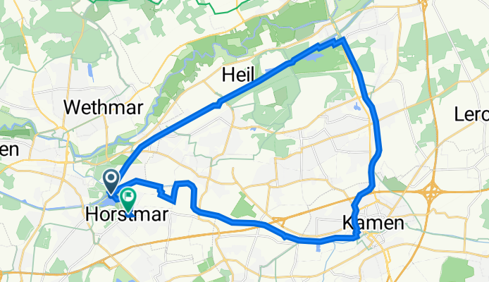 Schwansbeller Weg, Lünen nach Preußenstraße 110, Lünen