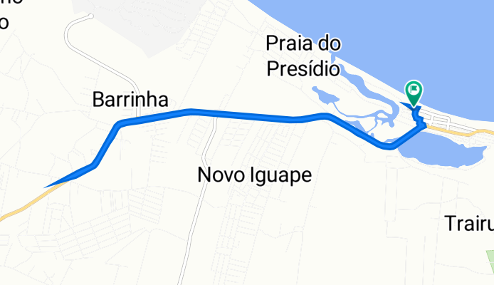 Avenida Luís Eduardo Studart, Aquiraz a Avenida da Praia, Aquiraz