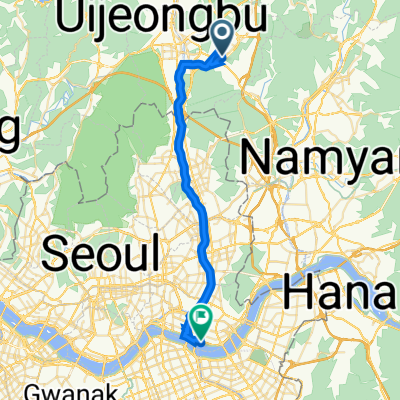 용현동, 의정부시 to 자양동 73