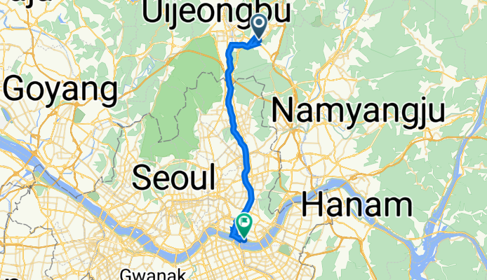 용현동, 의정부시 to 자양동 73