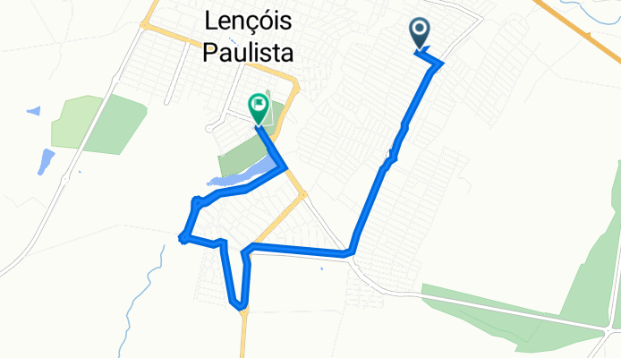 Rua Olga Biral, 463, Lençóis Paulista a Rua Wilson Trecenti, 17, Lençóis Paulista