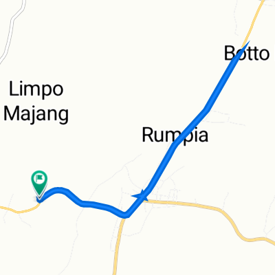 X5J8+6CP, Kecamatan Majauleng to X5J8+6CP, Kecamatan Majauleng