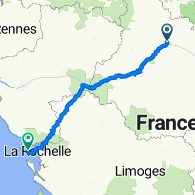 22 Rue des Aydes, Orléans à 10 Rue de l'Enclouze, Le Bois-Plage-en-Ré