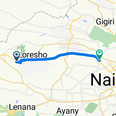 PPMJ+FQR, Nairobi to Waiyaki Way, Nairobi